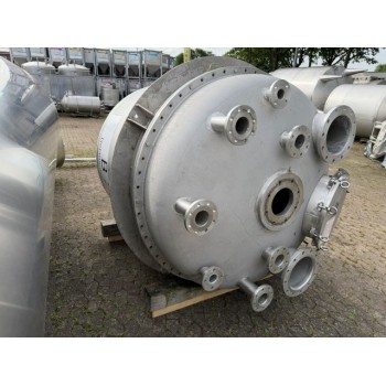 Edelstahlbehälter 2,8 cbm, hängend von Sielmann