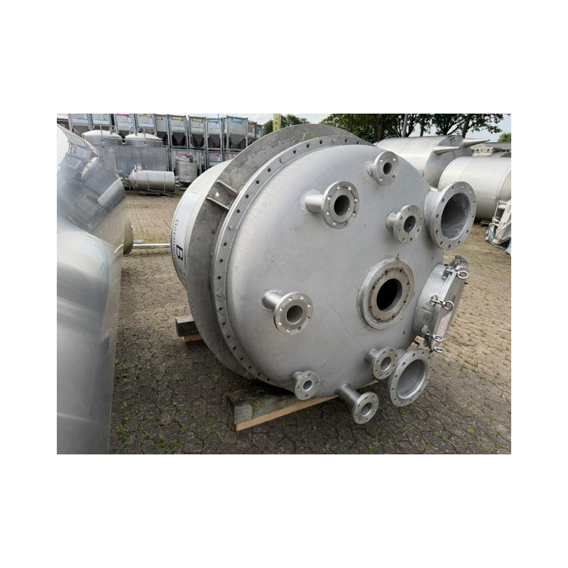Edelstahlbehälter 2,8 cbm, hängend von Sielmann