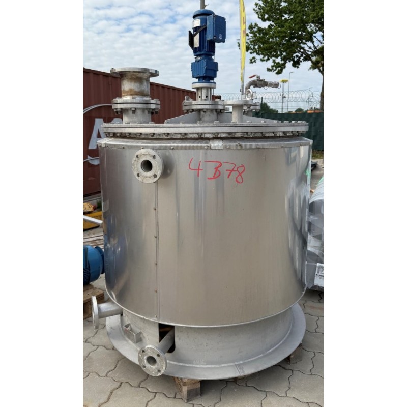 Edelstahlbehälter 1,1 cbm von Sielmann