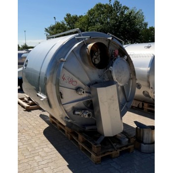Edelstahlbehälter 5 cbm von Sielmann