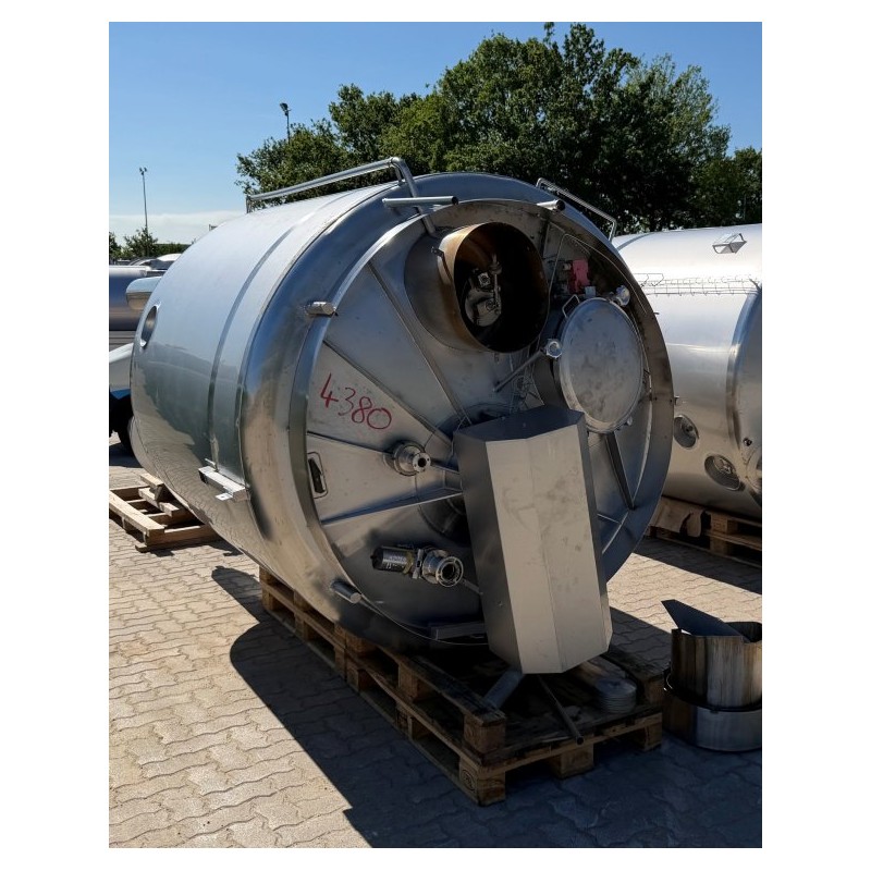 Edelstahlbehälter 5 cbm von Sielmann