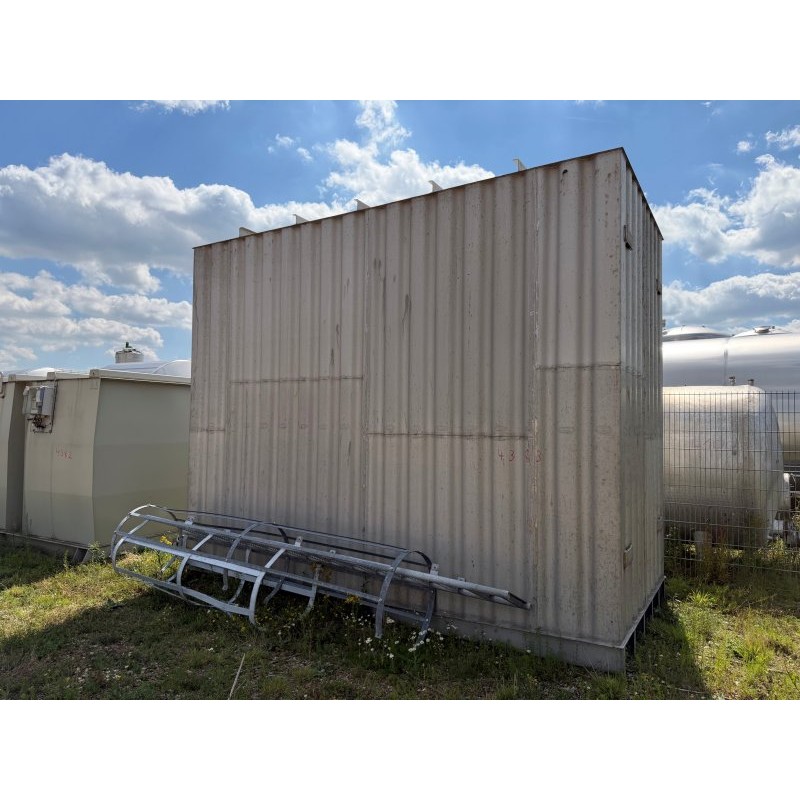 Rechteckbehälter aus Edelstahl 35,4 cbm von Sielmann