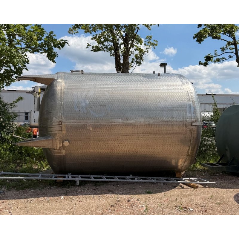 Edelstahlbehälter 26 cbm von Sielmann