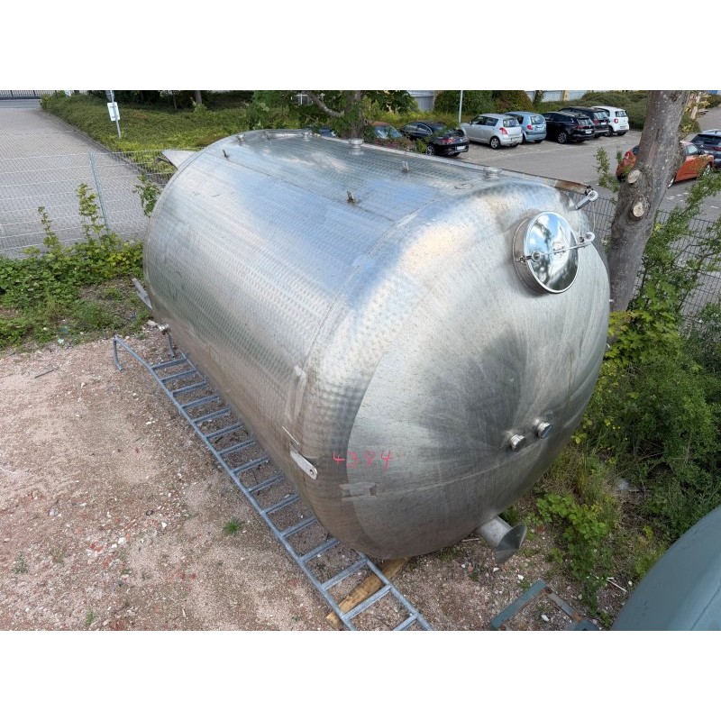 Edelstahlbehälter 26 cbm von Sielmann
