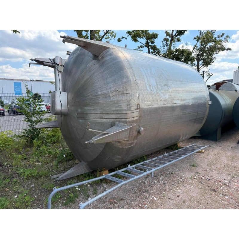 Edelstahlbehälter 26 cbm von Sielmann