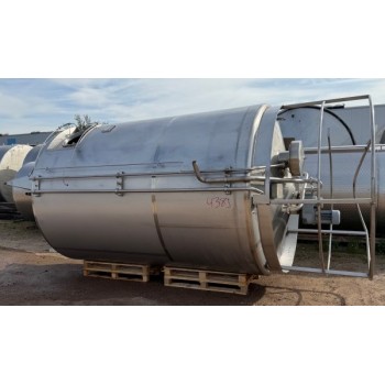 Edelstahlbehälter 10 cbm von Sielmann