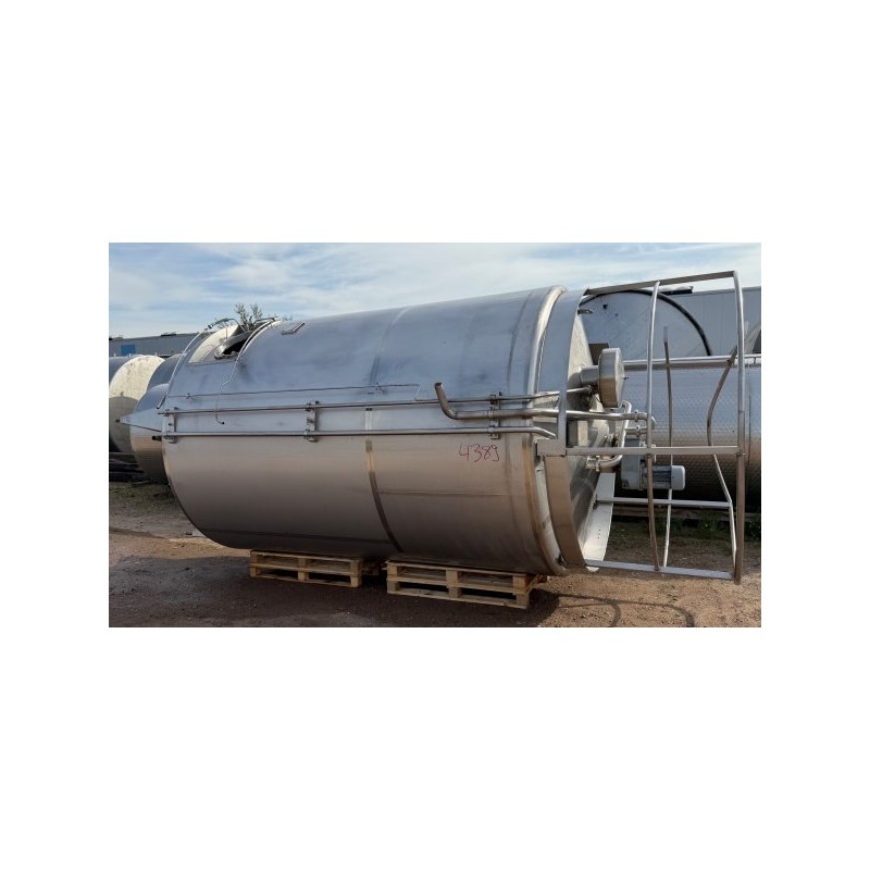 Edelstahlbehälter 10 cbm von Sielmann
