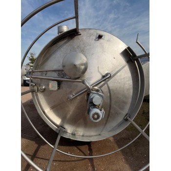 Edelstahlbehälter 10 cbm von Sielmann